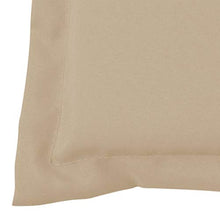 UnfadeMemory Cuscino per Panca da Giardino Beige 150x50x3 cm