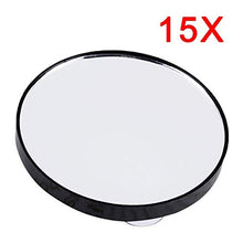 N/V Vanity Specchio Trucco 5X 10X 15X Specchio Ingrandimento Con Due Ventose Cosmetici Strumenti Mini Specchio Rotondo Bagno Specchio