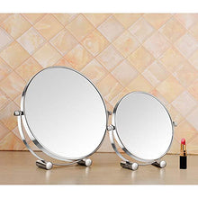 specchio trucco,specchio trucco,Specchio da tavolo da 6 pollici, specchio con ingrandimento 3 volte per bellezza e trucco
