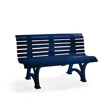 Unimet Blome-Tillmann Neptun/Helgoland Banco del Giardino di plastica Frame Bianco