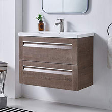 ATUM HOME - Mobiletto da bagno da 800 mm, con lavabo e 2 cassetti