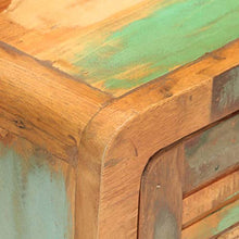 FAMIROSA Comodino 40x30x50 cm in Legno Massello di Recupero-0463