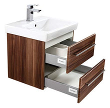 Mobile bagno con lavabo Villeroy & Boch Subway 2.0 55cm noce