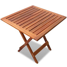Ausla - Tavolo da giardino pieghevole da giardino, per esterni e esterni, 46 x 46 x 47 cm