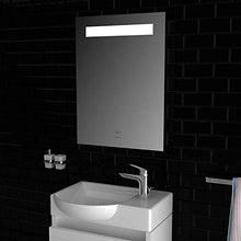 Alpenberger Lugano-450 (lavabo + mobiletto (sinistra) + specchio LED)