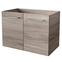 FACKELMANN - Set di mobili da bagno Lima per piccoli bagni, con lavabo da 60 cm e specchio da bagno a LED