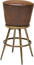 Kare Design Sgabello Bar Lady Rock Vintage, Marrone, 74x48x48cm
