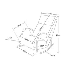 Poltrone LHA Salotto con braccioli in Tessuto
