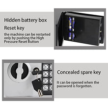 Dawoo Cassaforte a muro, Cassaforte Elettronica, Cassaforte a mobile, Cassaforte armadio (17 x 23 x 23 cm)