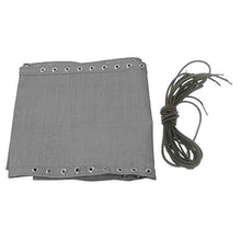 FLAMEER 4 Pezzi Lacci Corde Elastiche + 1 Pezzo Tessuto Resistente per Sedia Reclinabile di Giardino Accessori di Ricambio - C