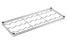 Archimede A061, Sistema Componibile Ripiano Bott, Grigio (Cromato), 61 x 36 cm