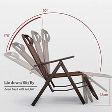 WUTONG Poltroncina Relax in Vimini, Sedia da Campeggio a gravità, Pesca sulla Spiaggia, Barbecue, Patio, Design ergonomico Idrorepellente e Traspirante