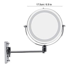 Heaveant Specchio per Il Trucco, Specchio per Il Trucco con Montaggio a Parete a LED Pesante Specchio per Il Trucco con Illuminazione Girevole a 360 Gradi