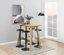 Actona Sgabello da Bar Nero Finch
