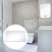 1pc Specchio doccia senza nebbia Specchio per trucco antiappannamento Specchio senza cornice durevole