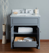 RUBEZA 750mm Vernon Bagno Vanity Bianco Italiano Marmo Carrara Top
