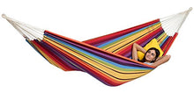Amazonas Hammock AZ-1018160 Barbados Amaca, Rainbow, Arancione, 340x150x5 cm