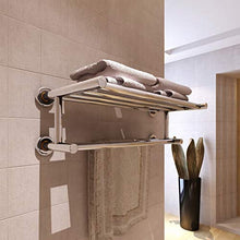 BIGTO - Portasciugamani in acciaio INOX con 6 tubi