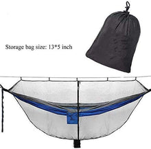WMYATING Hammock Hammock Non Incluso all'aperto Easy Setup Travel Portable Hammock Mosquito Persone Pieghevole Separating Separating Zanzariera Net Net Lazy Sedia