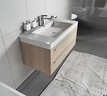 Badplaats B.V. Mobili da Bagno Rome/Marseille (100cm, Rovere Chiaro)