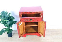 Yajutang Cassettiera cinese comodino con dipinto a mano