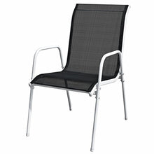 Xingshuoonline - Panchina da giardino resistente con schienale a rombi e panca da balcone