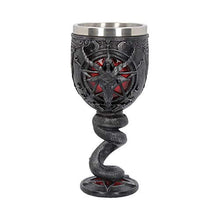 Nemesis Now B4476N9 Baphomet Calice 16cm, Resina con Acciaio Inox