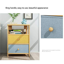 LICHUAN Tavolino moderno comodino con ripiano portaoggetti comodino con cassetto organizer per riporre oggetti, scrivania e camera da letto, tavolino da montare