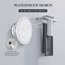 TOUCHBeauty Specchio Ingranditore 7X, Specchio Trucco con Luci Rotazione a 360°, Potente Ventosa, Tocco Intelligente per Bagno e Viaggi