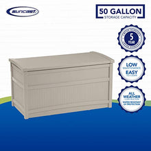 Suncast DB5000 - Scatola per pont da 50 galloni