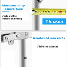 ZDYLM-Y Tavolo Pieghevole da Campeggio con 4 sedie e Kit Ombrello Hole, in Alluminio Regolabile in Altezza, Impermeabile e Resistente alla ruggine Desk Maniglia Portatile,Arancia