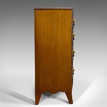 Cassettiera Antica Fiocco Antichi, Inglese, Mogano, Tallboy, Victorian, 1870
