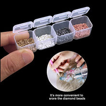 Eastbuy - Organizer per Pillole, in plastica Trasparente, 28 Scomparti, Regolabile, per Pillole e medicinali