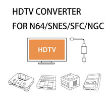 Rehomy - Convertitore HDTV per N64/SNES/NGC/SFC Gamecube Console 1080P Gamepad Converter