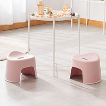 STKASE® Sgabello Antiscivolo Progettato Appositamente per I Bambini, con 2 Scalini, Sgabello da Pediera per Bambini, Sedile per Addestramento per WC, Sgabello per Bambini in Bagno,Rosa