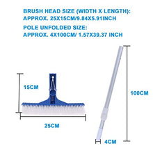 2 Pcs Spazzole Palo Telescopico Per Piscina Spa Facile Da Utilizzare