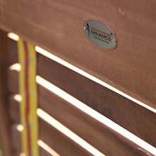 San Marco Sedia a Sdraio in Teak Pieghevole per arredo Piscina