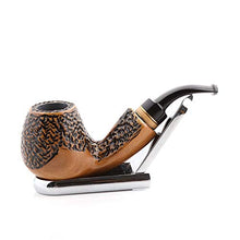 Portasigarette smontabile portatile verde per pipe in legno massello, A1