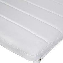 TecTake Set di 6 sedie per Sala da Pranzo 41x45x98,5cm Bianco
