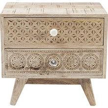 Kare Design - Comodino Puro, Beige, 46 x 35 x 50 cm