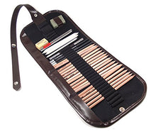 SaySure - 18pcs Sketch Pencils Charcoal Pencil Extender Paper