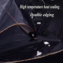 MAHFEI Telone Telo Copertura, Clear Tarps Telo Impermeabile Esterno con Occhielli Tenda Divisoria 100% UV E Resistente agli Agenti Atmosferici Teloni Perfetto per Le Tende