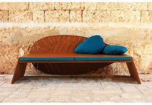 TrackDesign Divano in corten Lila (Senza Cuscini), 190cm x58cm H70cm Seduta: 158x58