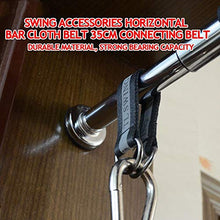 1PCS Cinghie per Amaca, Cinghie Pendenti Altalena Albero Sospensione Cinghia 35 cm, Peso Massimo 200 Kg per Altalene