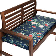 Celina Digby® - Cuscino impermeabile a 2 posti, con imbottitura in schiuma morbida (114 x 47 x 6 cm), motivo: rose garden floreale