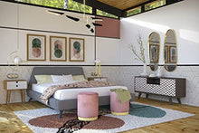 Bizzotto Home pouf, Rosa Antico, UNICA