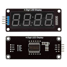 KinshopS Display del Tubo dell'orologio a 7 segmenti TM6537 a 4 LED Digitale da 0,56 '' per Arduino