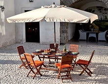 HOMEGARDEN Tavolo Pieghevole in Legno