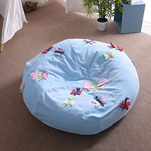 Laishutin Divano Divano sfoderabile Divano Letto Tatami Sofa Lazy Boneless per Soggiorno e Ufficio (Color : Green Bird, Size : 95cm)