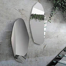 Bathroom mirror Specchio da Bagno a Forma di Specchio antideflagrante a Specchio Speciale Specchio da toeletta in Argento HD Specchio Semplice a Tutta Lunghezza Senza Rame